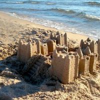 Песчаные замки...