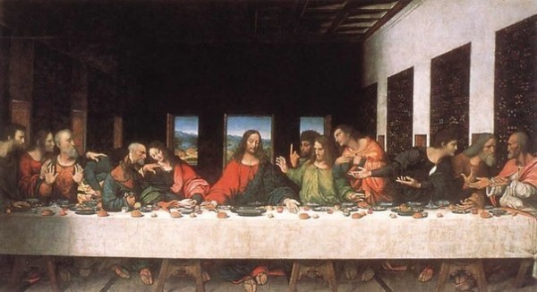 Когда Леонардо да Винчи писал Тайную вечерю , он придавал особое значение двум фигурам Христа и Иуды.