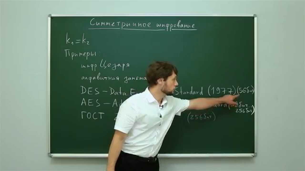 Информатика. Защита информации: Симметричное шифрование. Центр онлайн-обучения «Фоксфорд»