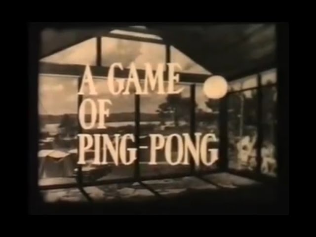Mr. Brown' s Holiday. A game of ping pong. Учебное видео по английскому языку