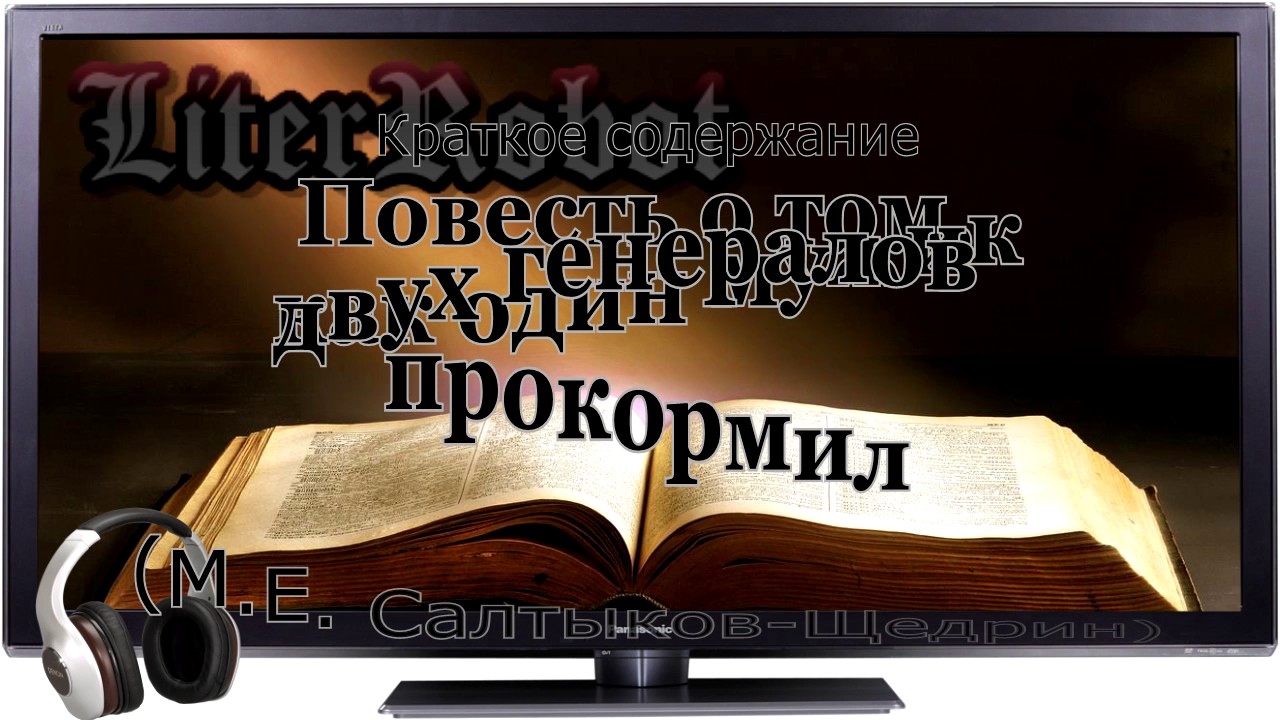 О том, как один мужик двух генералов прокормил краткое содержание (М.Е. Салтыков-Щедрин). 7 класс