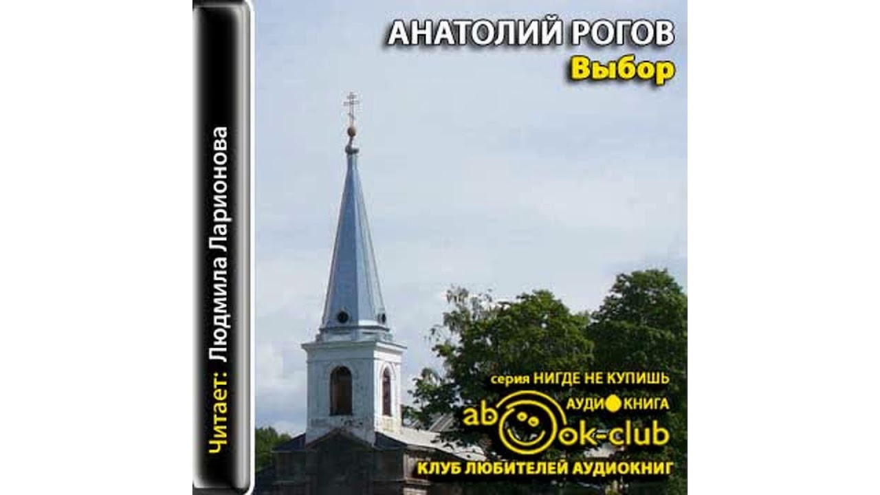 Рогов Анатолий – Выбор, часть 2 #Аудиокнига