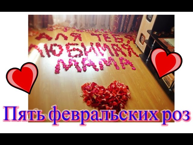 Пять февральских роз