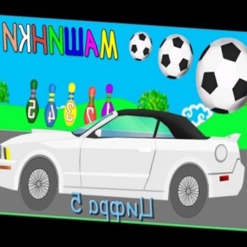 Машинки,cars. Пазл, цифра 5. Развивающие мультики для детей