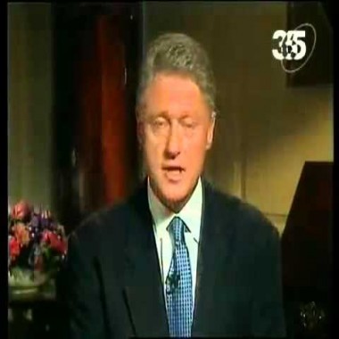 Мгновения XX века 1998 Билл Клинтон