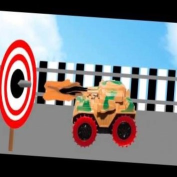 Веселые МАШИНКИ (CARs) ♥ТАНК♥ Учим цвета и размеры